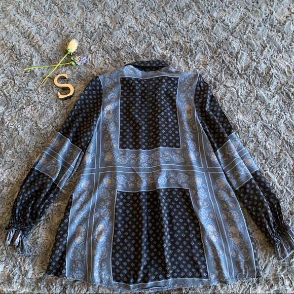 Free People Boho long sleeve tops size S - Picture 2 of 6